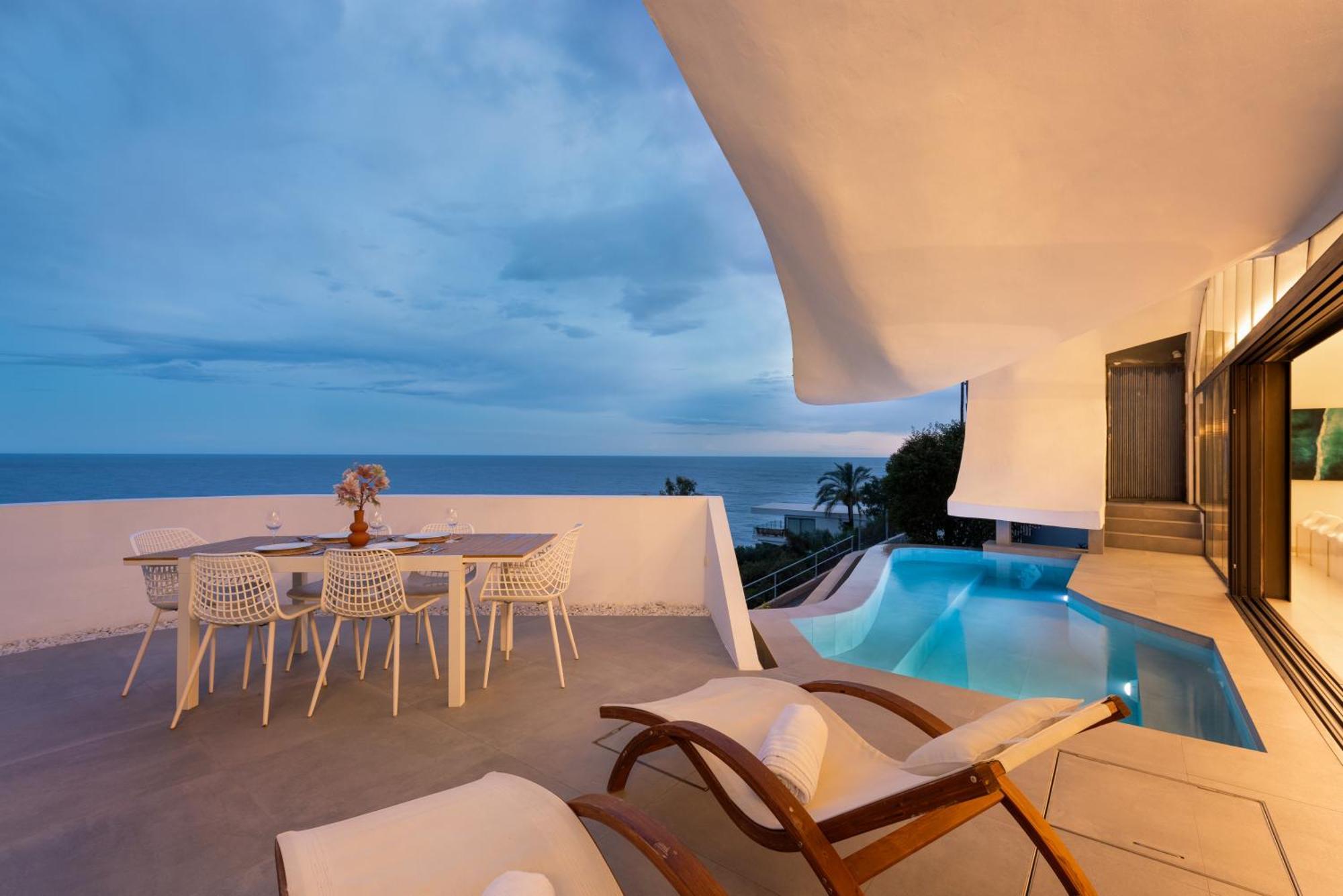 Rentitspain Casa Del Acantilado Piscina Climatizada Salobreña Exterior foto