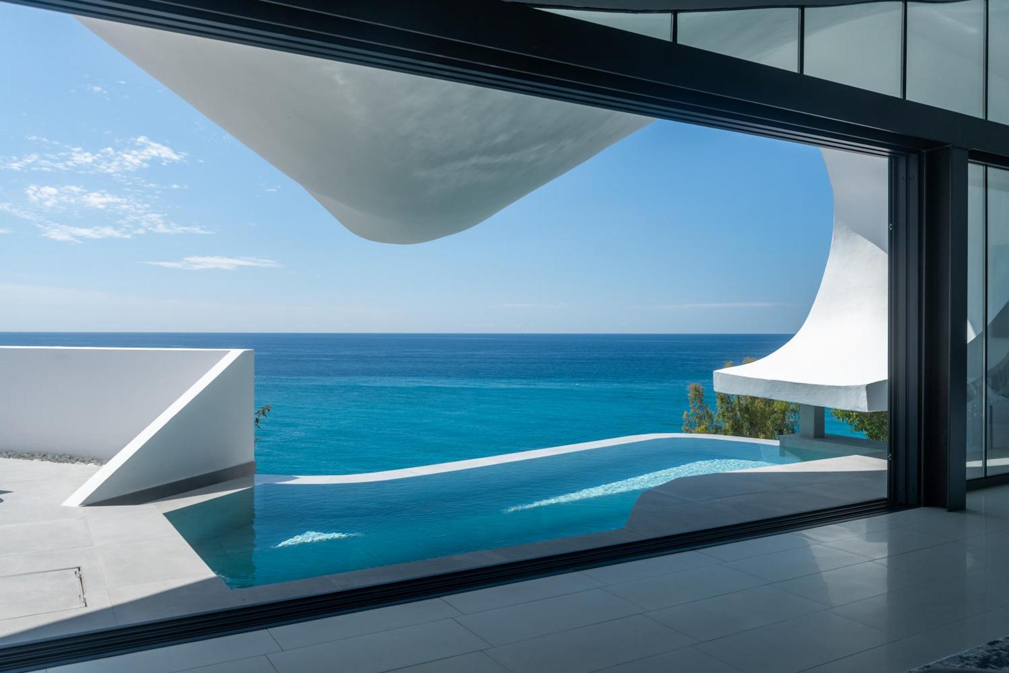 Rentitspain Casa Del Acantilado Piscina Climatizada Salobreña Exterior foto