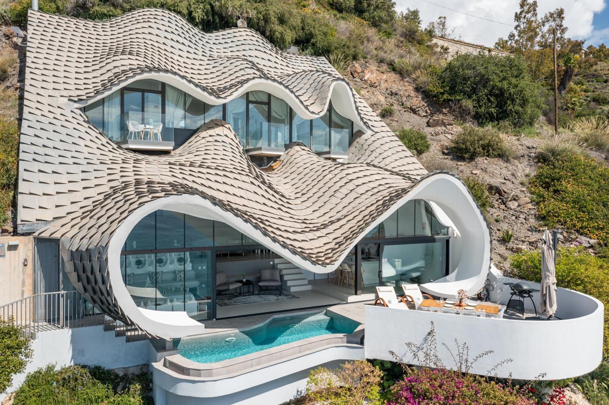 Rentitspain Casa Del Acantilado Piscina Climatizada Salobreña Exterior foto